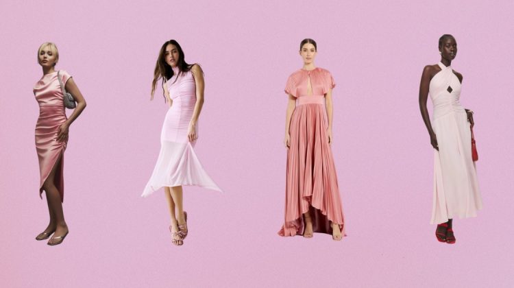 The 5 Best Light Pink High Neck Dresses for a Flirty Look