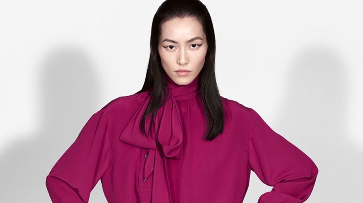 Liu Wen Strikes a Pose for Prada Spring 2025 Ad