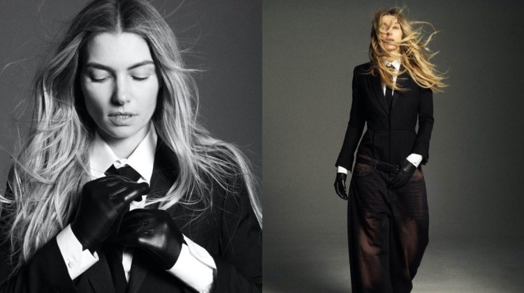 Jessica Hart Takes On Power Dressing for Numéro Netherlands