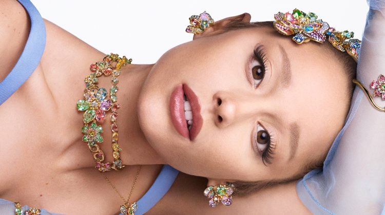 Ariana Grande is Dripping in Swarovski’s Spring Jewelry