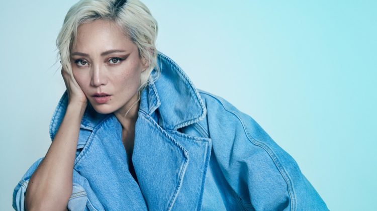 Pom Klementieff Rocks Denim in Hunger Magazine